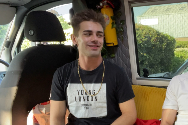 HORNY stunning COUPLE PLAY USED N LOADED IN CAMPER VAN PT2