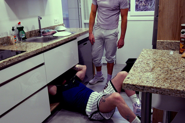 REAL NASTY PLUMBER TAKES RAW ASS AS PAYMENT - (Warning watch this scene at your own risk)