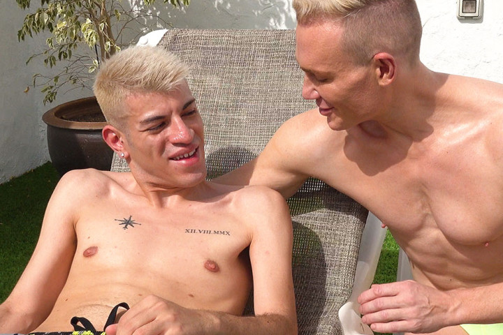 JOHNNY DI CARPIO FIRST TIME FIST WITH AARON MARK