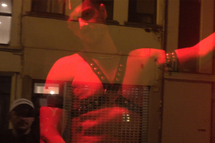 Horny Bastards Tear Up Beefy Lad&rsquo;s Hole in Red Light District Fuckfest